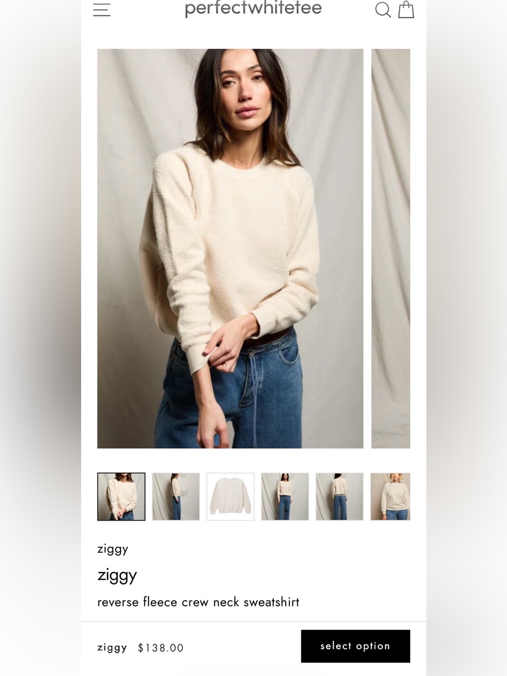 perfectwhitetee Ziggy Sweatshirt